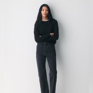 FINAL CLOSET CLEAROUT Aritzia Denim Forum Arlo High Rise Straight Jeans SZ 24